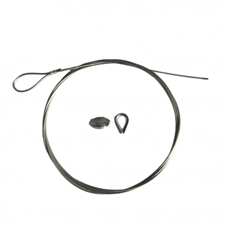 Комплект 3,5м для концевых столбов с замком